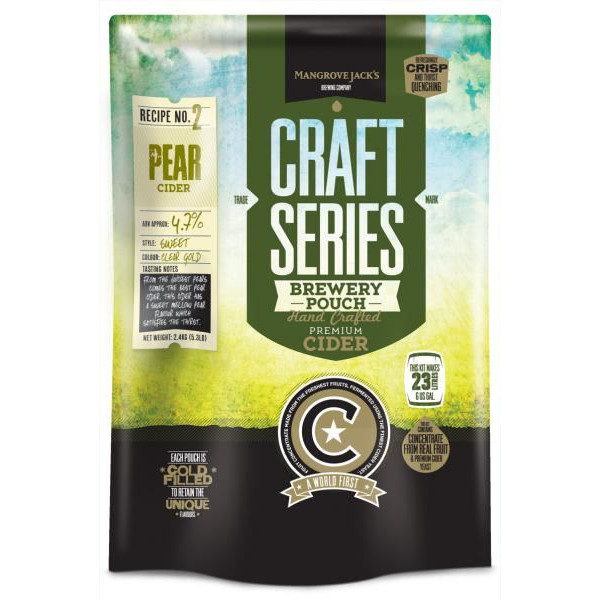 Mangrove Jacks Pear Cider pouch 2.4 kg