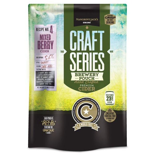 Mangrove Jacks Mixed Berry Cider pouch 2.4 kg