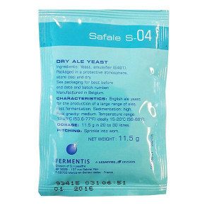 Safale 04 Ale Yeast 11.5g