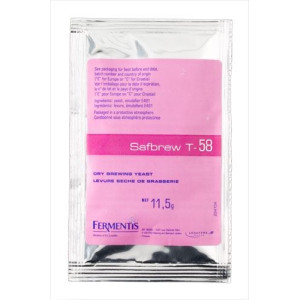 Safbrew T-58 General Yeast 11.5g