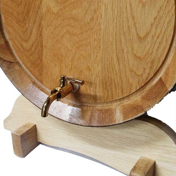 Oak Barels For Sale - 20L American Oak Barrel with Brass Tap