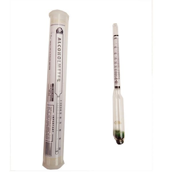 Still Spirits Alcometer 0 -100% & Proof scale with instructions