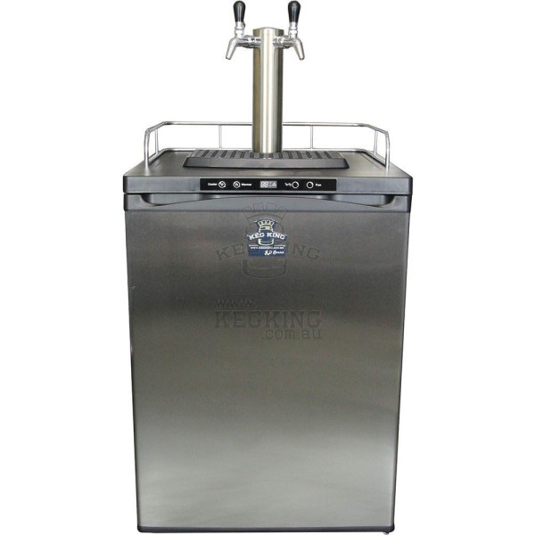 Stainless Steel Door Kegerator Double S.Steel Tap