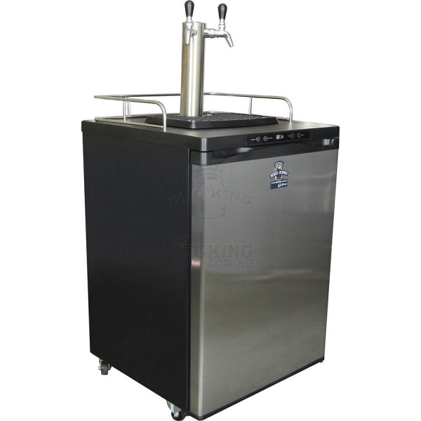 Stainless Steel Door Kegerator Double S.Steel Tap