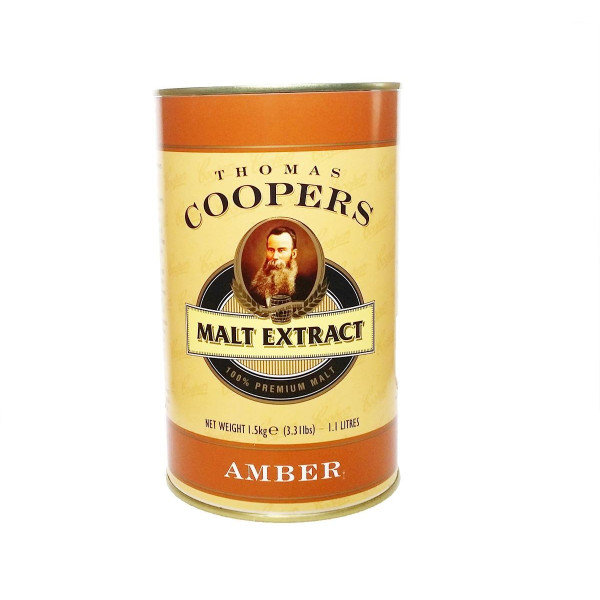 Coopers Amber Malt Extract 1.5kg Can