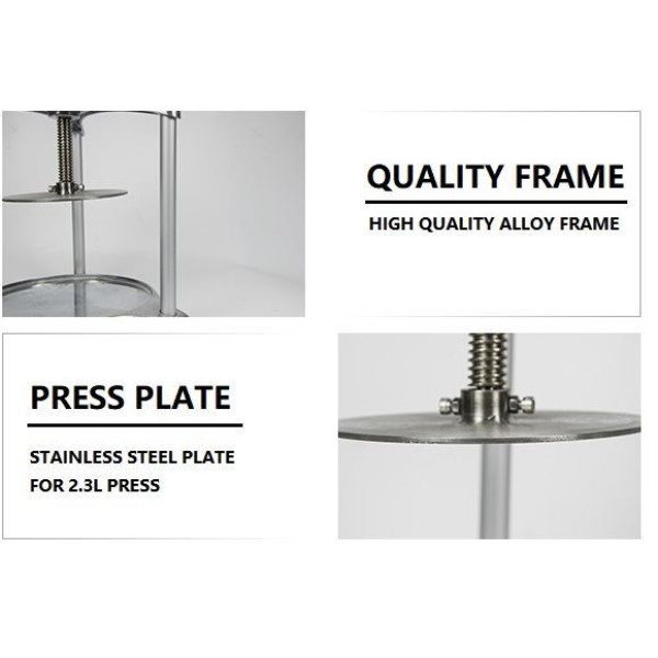 New Generation 5.3L Stainless Steel/Alloy Multi Function Press