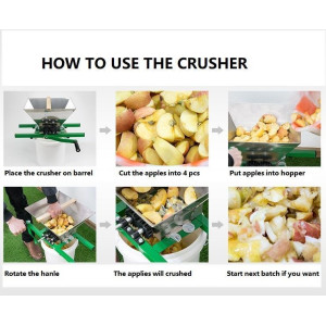 7L Stainless Steel/Alloy Fruit Crusher
