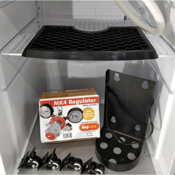 2 Tap Series X Kegerator - Allstar SS Homebrew Draught Pack