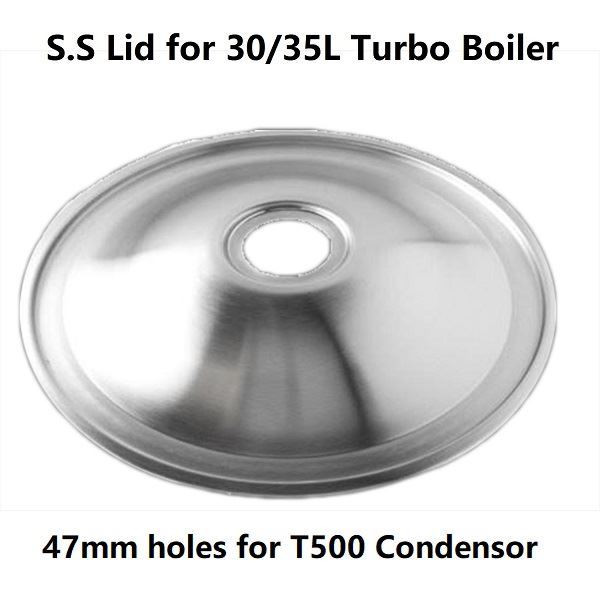 Stainless Steel Lid for 30/30L Boiler with 47mm Hole