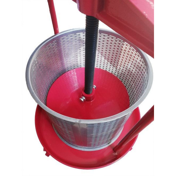 Heavy Duty 14L Stainless steel Bucket Fruit Press with T Handle