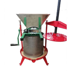 Heavy Duty 14L Stainless steel Bucket Fruit Press with T Handle