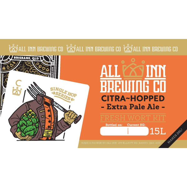 All-Inn Fresh Wort Kit - Citra Hop Extra Pale Ale