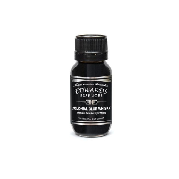 Edwards Spirits Essences- Colonial Club Whisky
