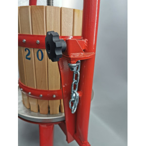 Italy Made 10L Wooden Bucket Fruit Press with T Handle