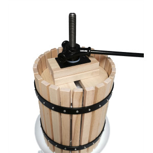 12L Wooden Frame Fruit Press (To be assembled)