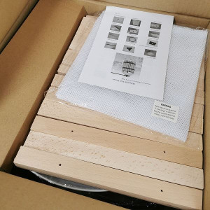 12L Wooden Frame Fruit Press (To be assembled)