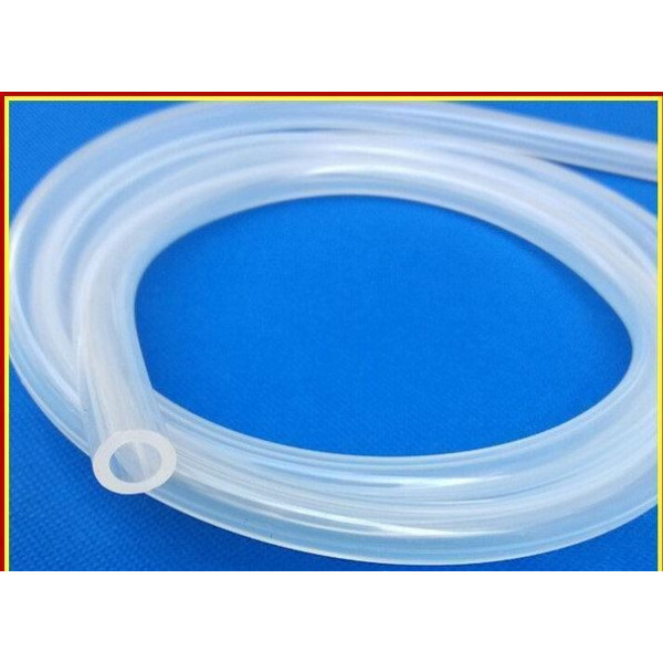 Food-grade 5mm ID / 8mm OD semi-transparent Silicone Hose