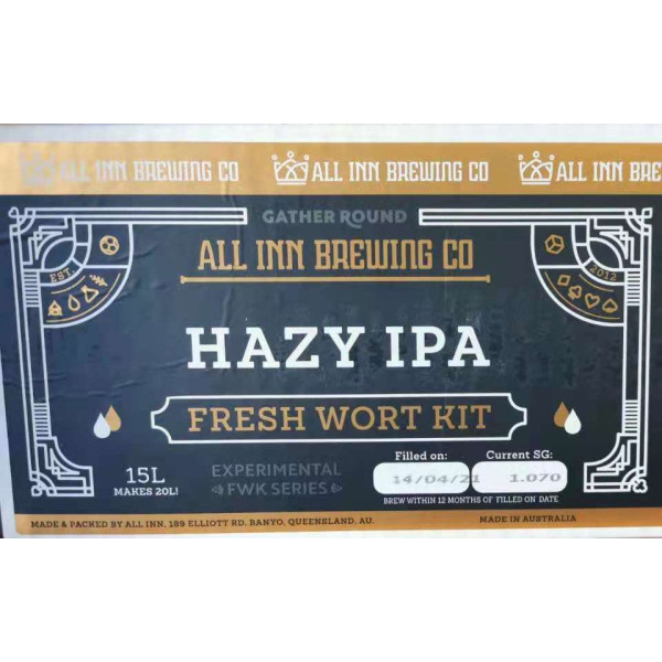 All-Inn Fresh Wort Kit - HAZY IPA Kit
