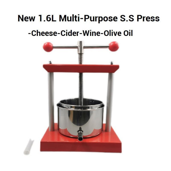 2.0 L T Bar Stainless Steel Press