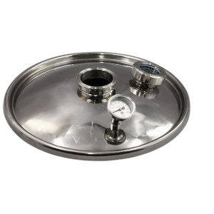 Heavy-duty Stainless Steel Lid for 65L Digi boiler with 3" fitting