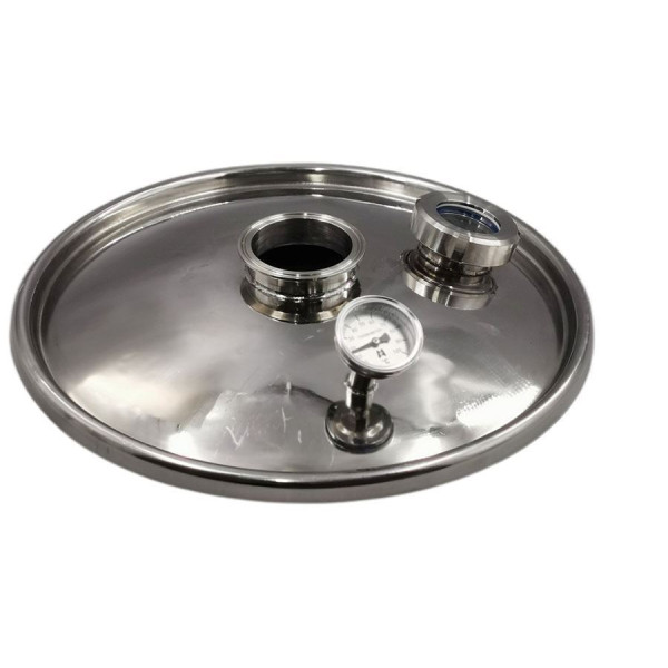 Heavy-duty Stainless Steel Lid for 65L Digi boiler with 3" fitting
