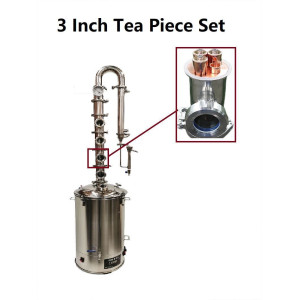 3 Inch Stainless Steel Tee Piece Set
