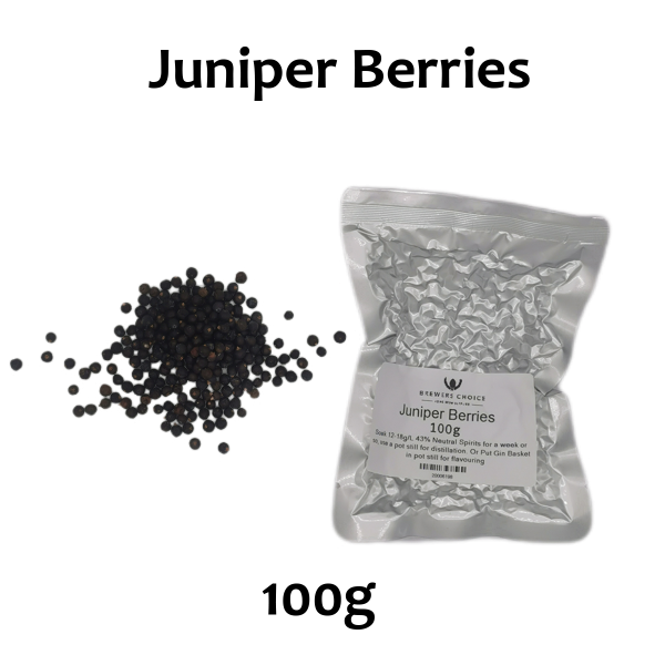 Gin Botanicals Juniper Berries 100g Pack