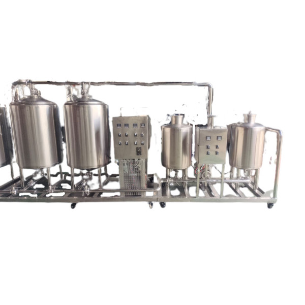 Temperature Controlled 3 x 150L Fermenter with Mixer in Skid