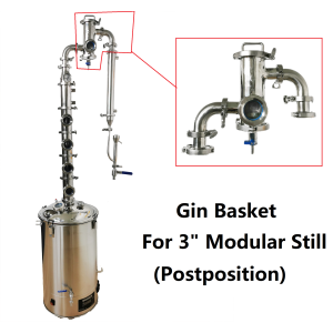 PostPosition 3" Gin Basket for Modular Still