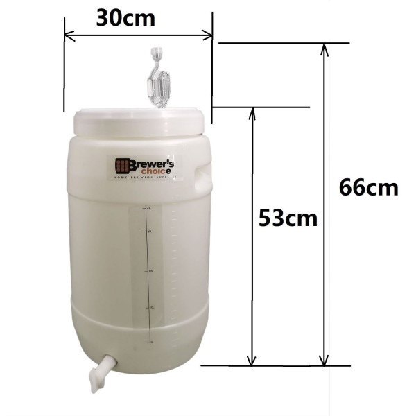 30L Ampi Style  Screw Lid Fermenter Kit