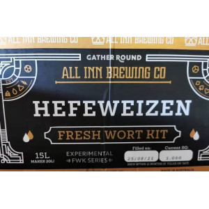 All-Inn Fresh Wort Kit - Hefeweiszen Beer Kit