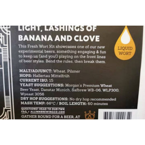 All-Inn Fresh Wort Kit - Hefeweiszen Beer Kit
