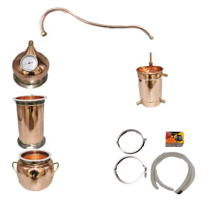 HandCraft 4.9 L Artisan Style  Copper Pot Still