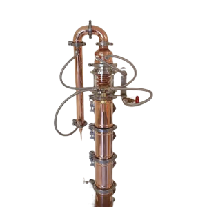 Stillmate Full Copper 4" x 4 Plate Modular Spirits Still Condensor