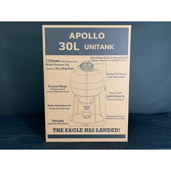 Kegking Apollo 30L Unitank Pressure Fermenter