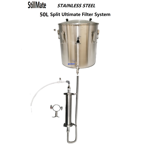 Split Ultimate  Stainless steel Carbon Filter Kit -50L kettle