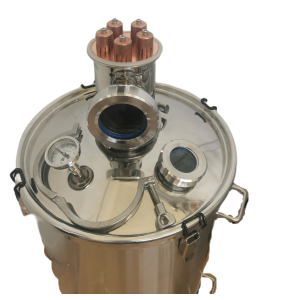 StillMate 65L SS 4" x 4 Plate Modular Micro Distillery -  Free Power station