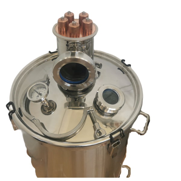 StillMate 65L SS 4" x 4 Plate Modular Micro Distillery -  Free Power station