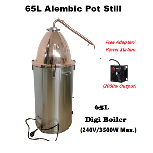 65L Alembic Copper Pot Still Kit - NEW ARRIVAL