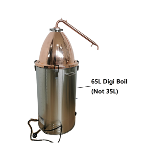 65L Cooper Dome and  Still Spirits Alembic Pot still Condensor Kit