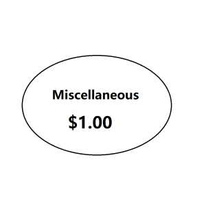 Miscellaneous Item $1