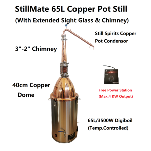 Stillmate 65L Copper Mini Distilery Pot Still Kit