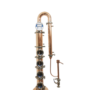 New Stillmate Full Copper 4" x 4 Plate Modular Spirits Still Condensor