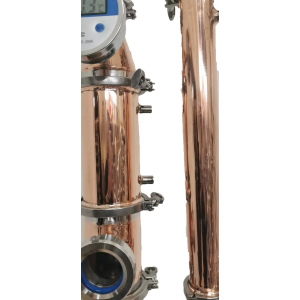 New Stillmate Full Copper 4" x 4 Plate Modular Spirits Still Condensor
