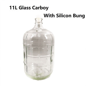 19L Glass Carboy Glass Jar with Silicone Bung