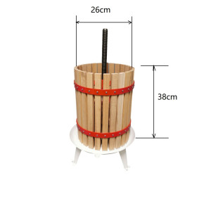 18L Wooden Frame Fruit Press (To be assembled)