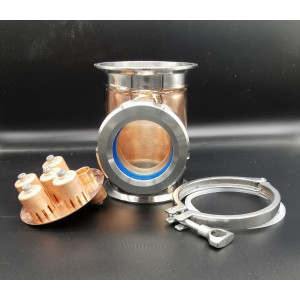 4 Inch Copper Tee Piece Set