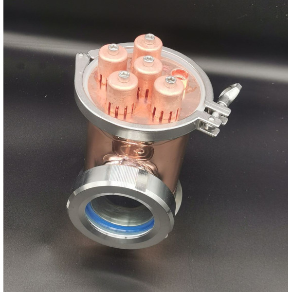 4 Inch Copper Tee Piece Set