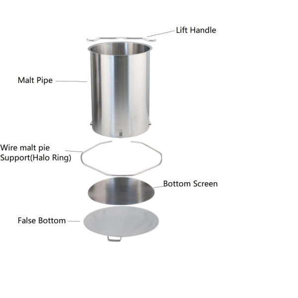 Digi Mash Stainless steel Accessories kit - For 35L Digiboil boiler