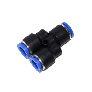 12mm Push In Fitting Y Joiner